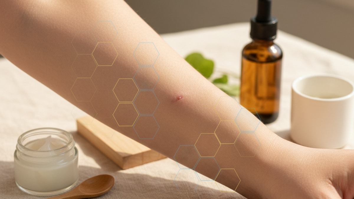 Blog Post: peptide stack wound healing - Professional illustration