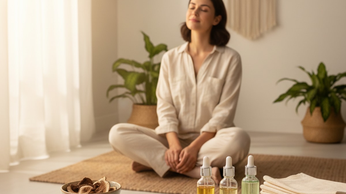 Blog Post: best peptides for mold illness - Professional illustration