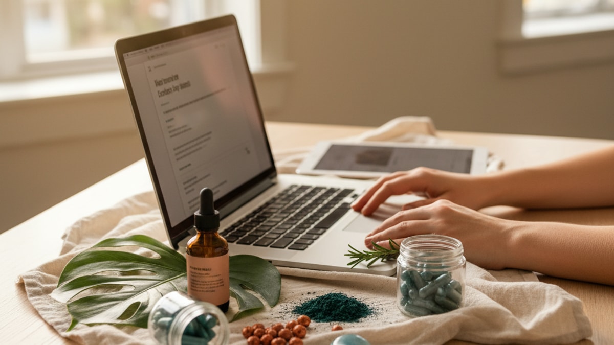 Blog Post: where to buy GHK-Cu safely online - Professional illustration