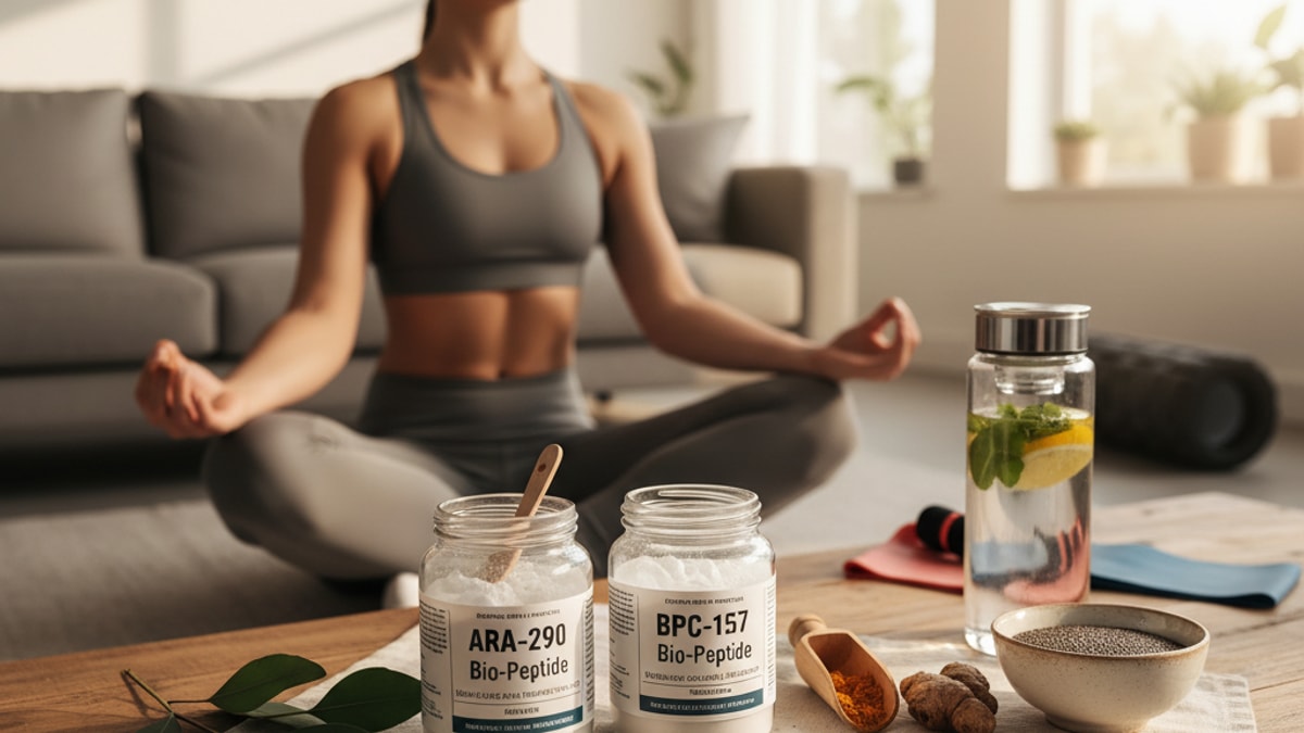 Blog Post: ARA-290 vs BPC-157 - Professional illustration