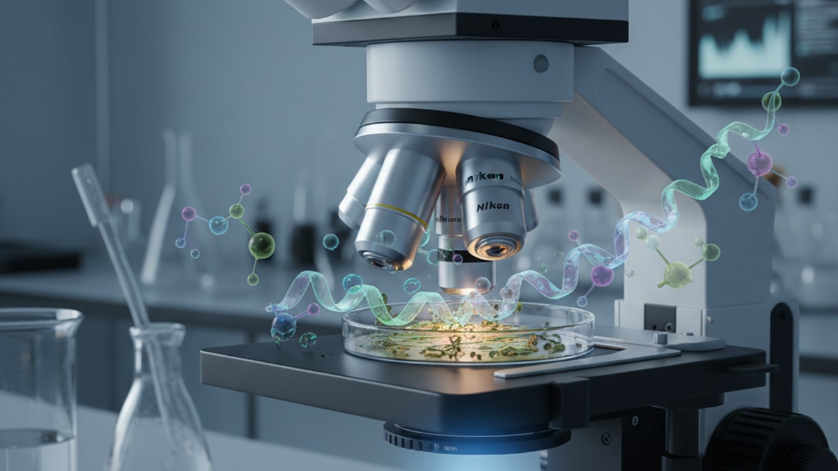 Blog Post: does LL-37 help mold illness research - Professional illustration