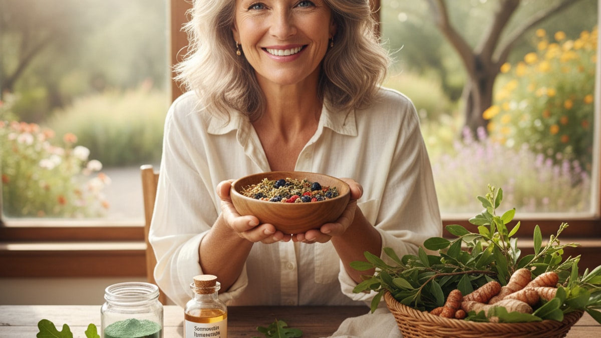 Blog Post: Sermorelin Ipamorelin stack anti-aging GH protocol 2026 - Professional illustration