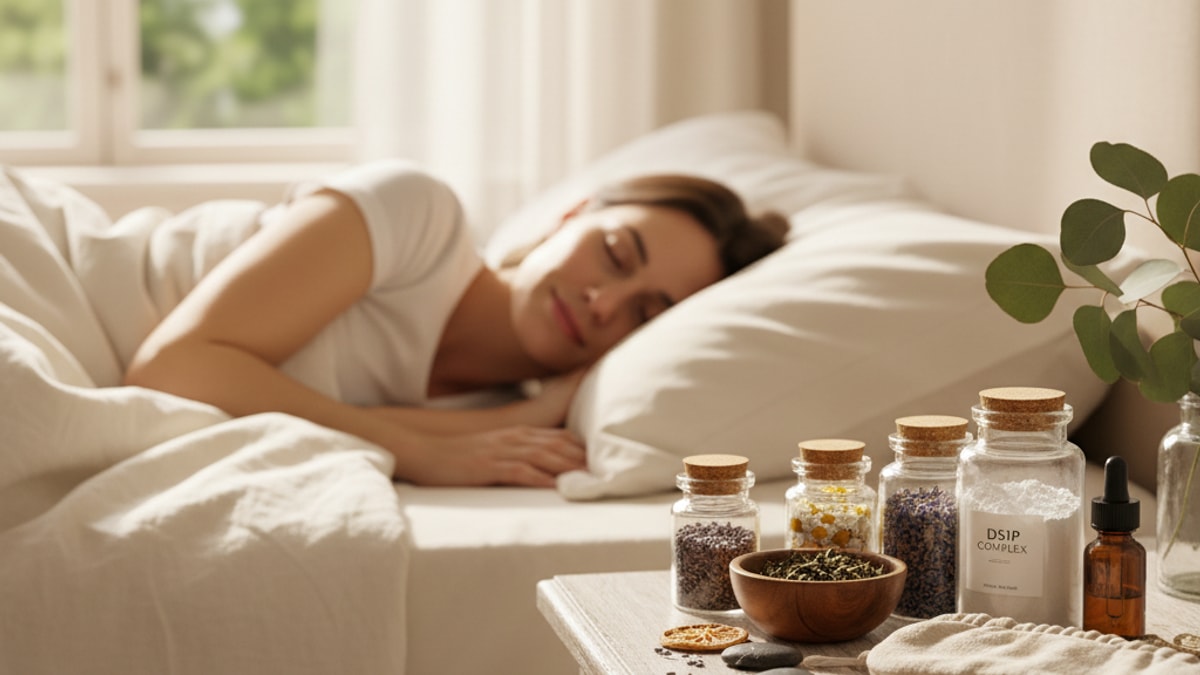 Blog Post: DSIP sleep quality complete guide 2026 - Professional illustration
