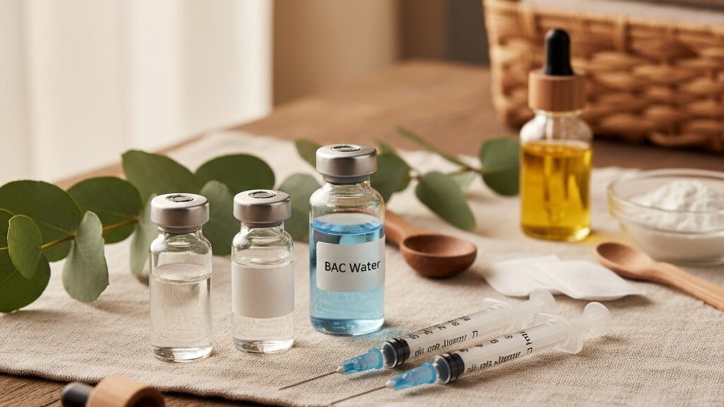 Blog Post: BAC Water dosage guide - Professional illustration