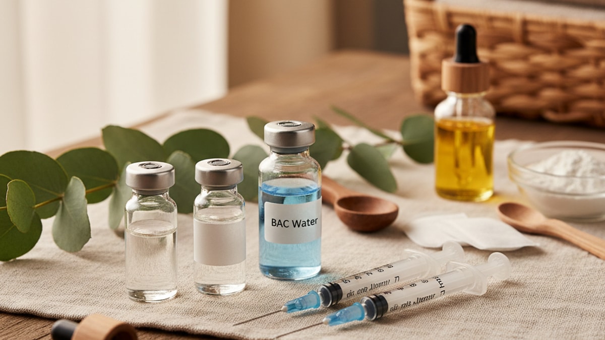 Blog Post: BAC Water dosage guide - Professional illustration