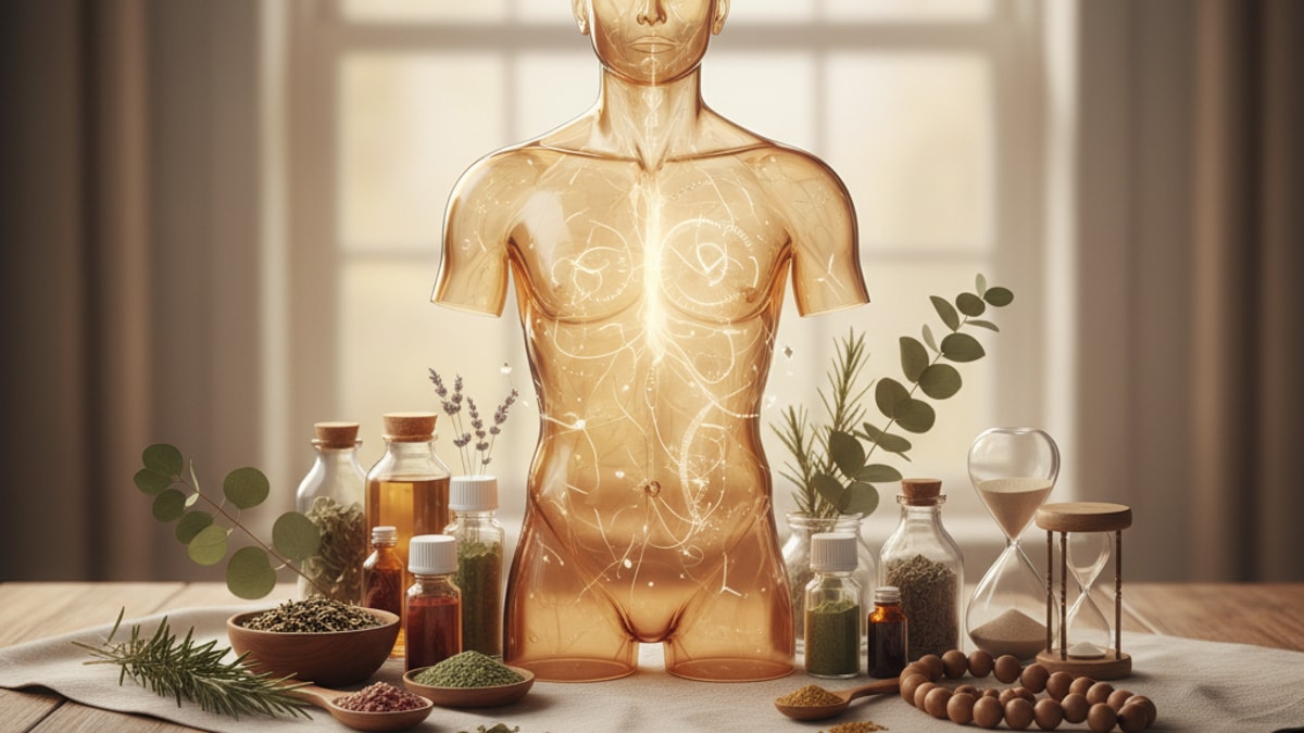 Blog Post: how long KLOW stays in system - Professional illustration