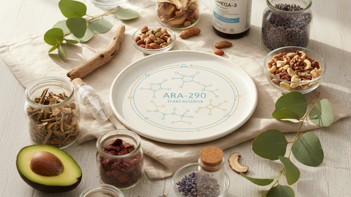 Blog Post: ARA-290 interactions - Professional illustration