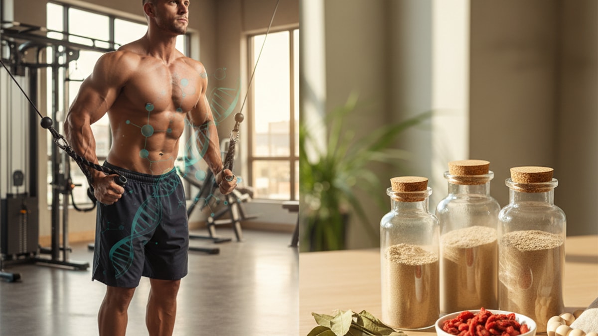 Blog Post: Follistatin-344 for myostatin inhibition - Professional illustration