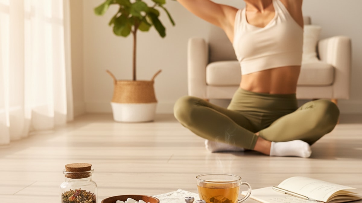 Blog Post: can you stack Sermorelin Ipamorelin - Professional illustration