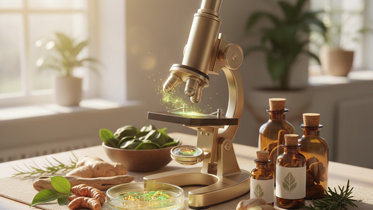 Blog Post: does BPC-157 help inflammation research - Professional illustration