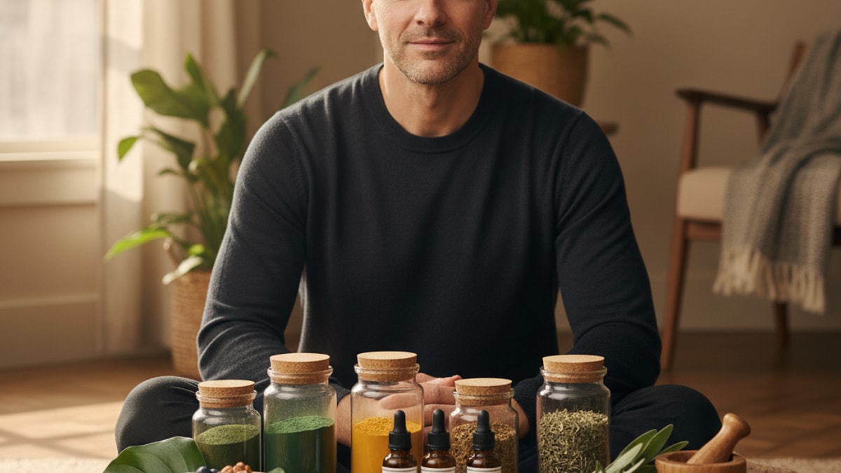 Blog Post: bryan johnson peptide protocol what take - Professional illustration
