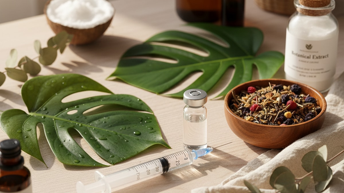 Blog Post: intramuscular vs subcutaneous peptide injection - Professional illustration