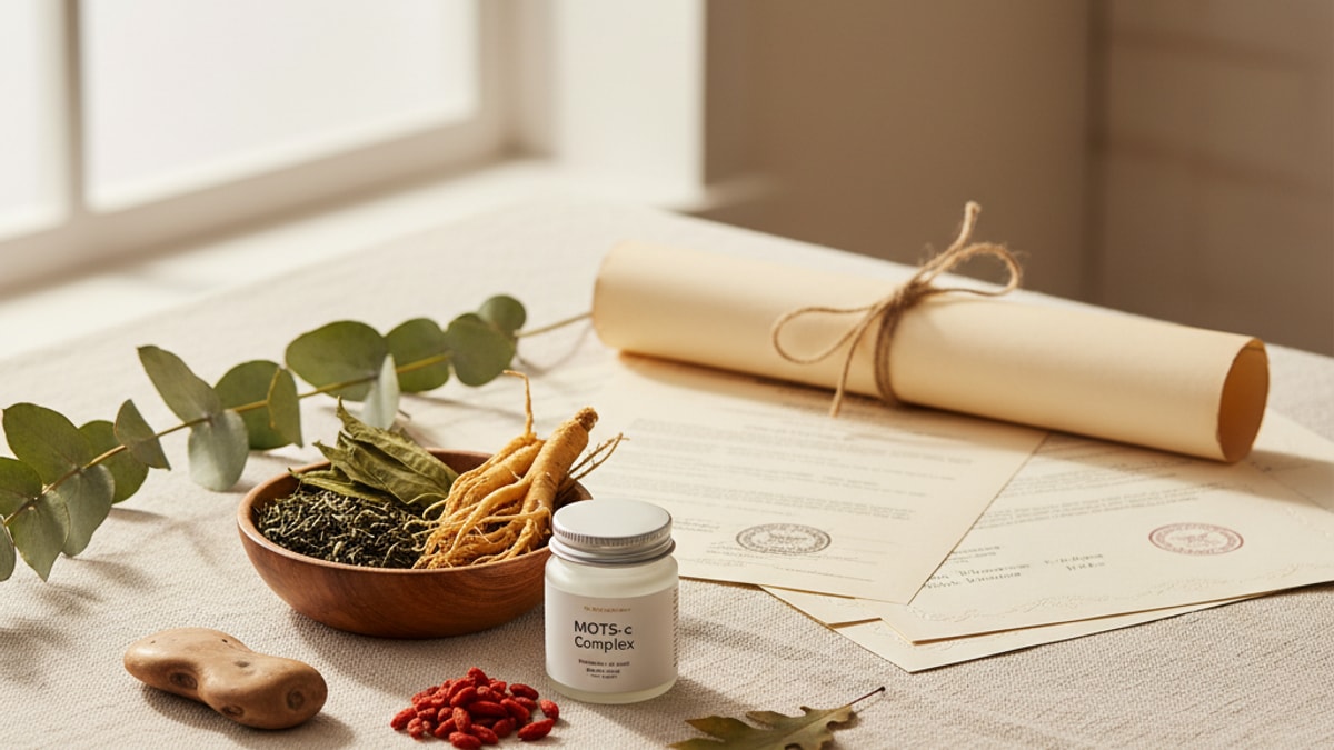 Blog Post: is MOTS-c FDA approved status - Professional illustration