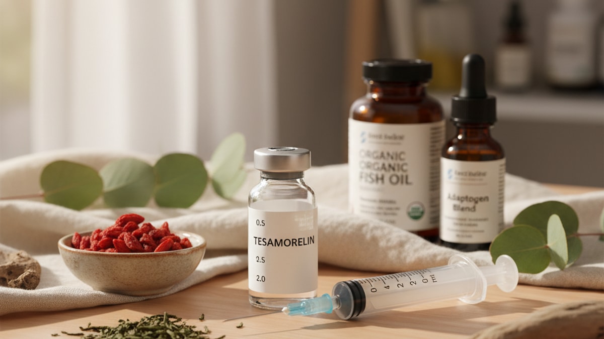 Blog Post: how many doses vial Tesamorelin - Professional illustration