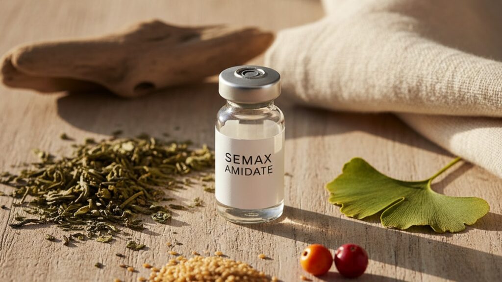 Blog Post: how many doses vial Semax Amidate - Professional illustration