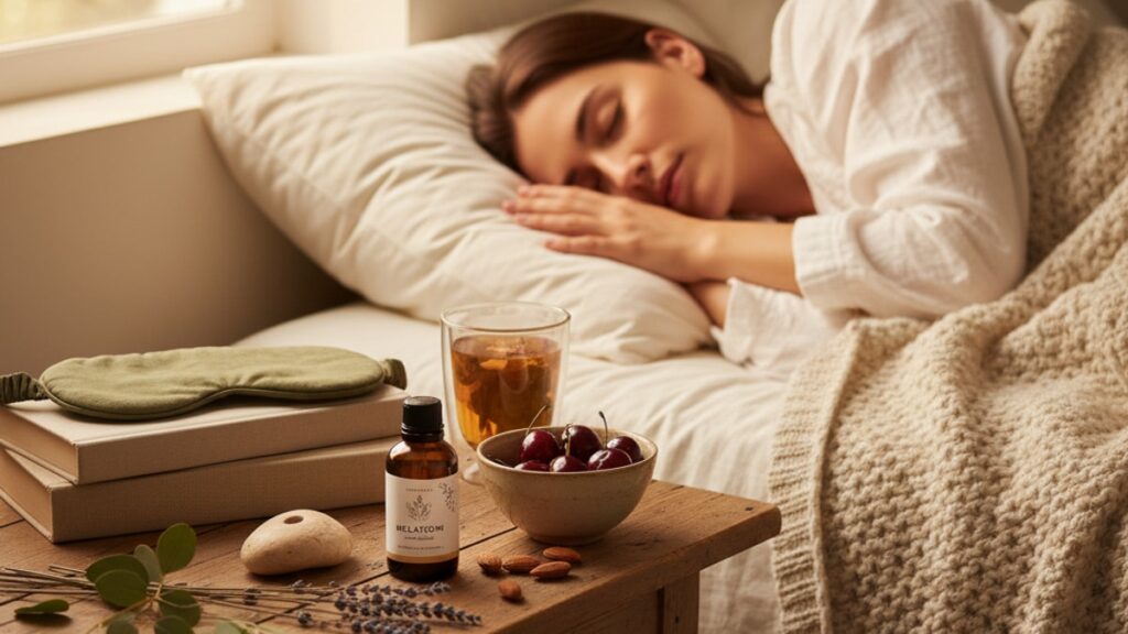 Blog Post: best Melatonin dosage for sleep regulation - Professional illustration
