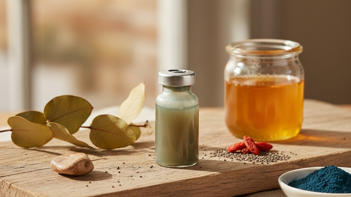 Blog Post: signs GHK-Cu gone bad degraded - Professional illustration