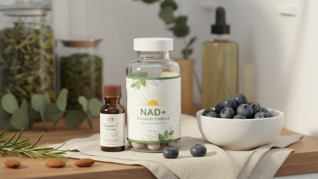 Blog Post: does NAD+ need refrigeration storage - Professional illustration