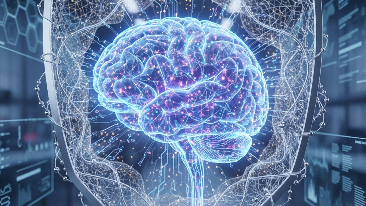 Blog Post: VIP for neuroprotection - Professional illustration