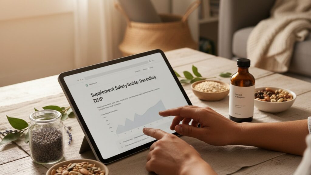 Blog Post: where to buy DSIP safely online - Professional illustration