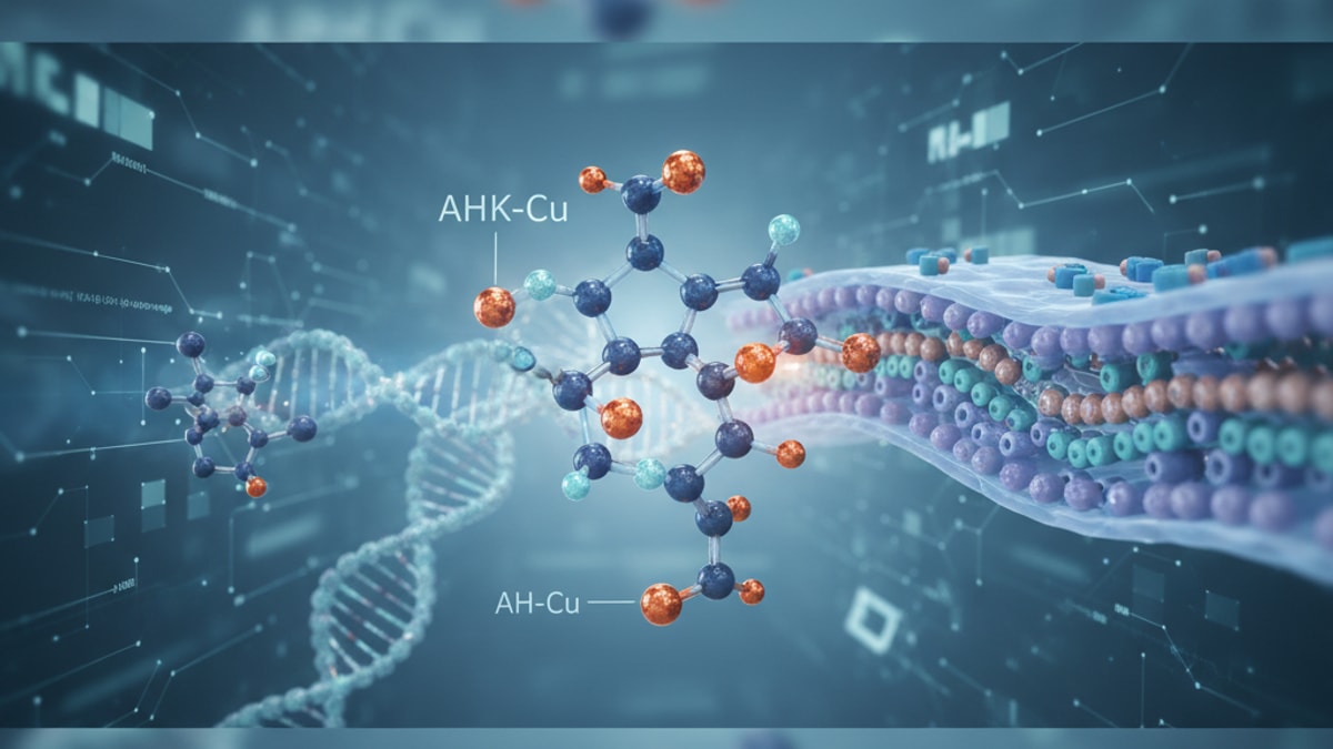 Blog Post: AHK-Cu mechanism of action detailed - Professional illustration