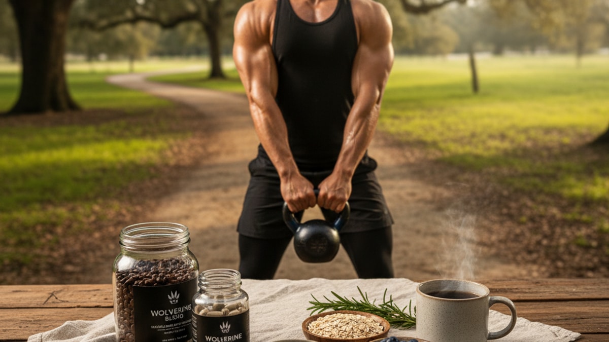 Blog Post: what is Wolverine Blend same as Wolverine Stack - Professional illustration