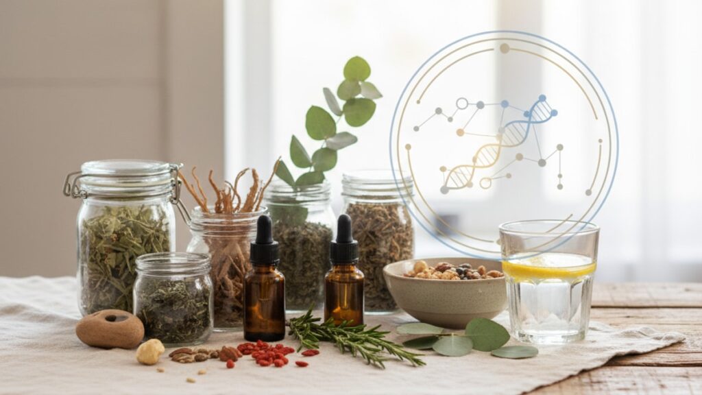 Blog Post: what is CJC Ipa Blend same as CJC-1295 no DAC & Ipamorelin - Professional illustration