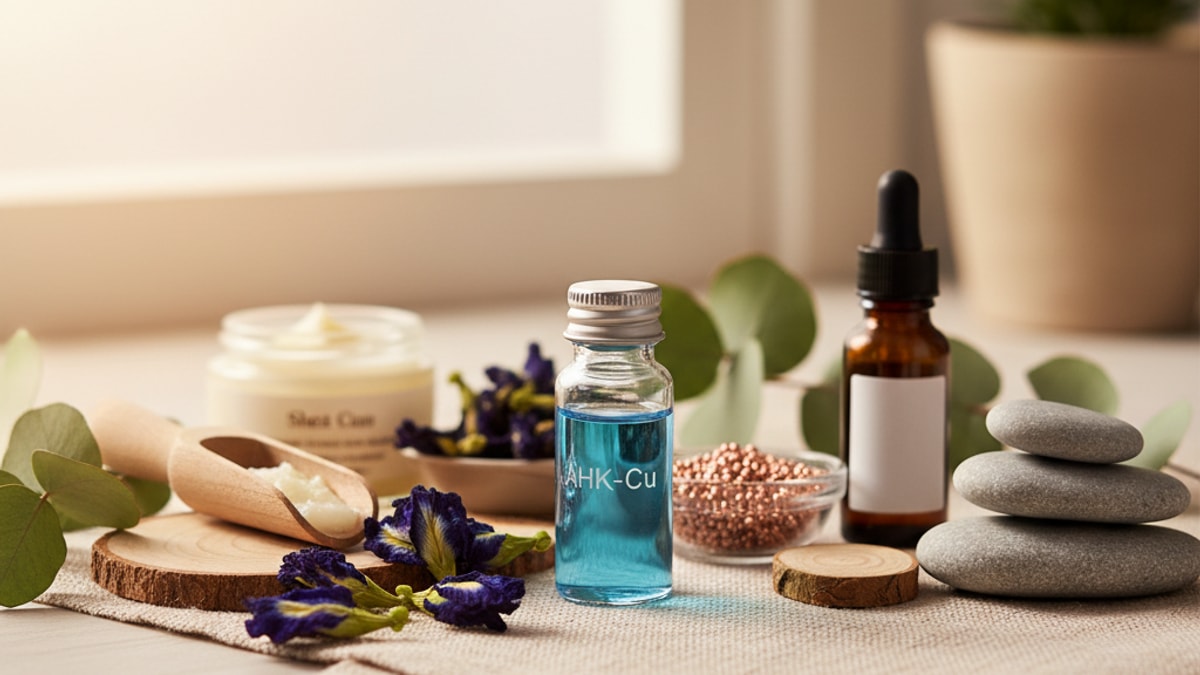 Blog Post: how many doses vial AHK-Cu - Professional illustration