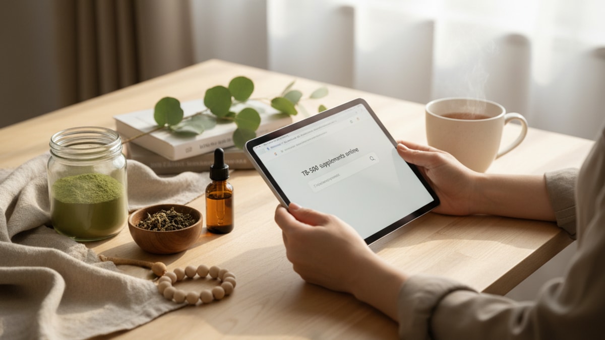 Blog Post: where to buy TB-500 safely online - Professional illustration