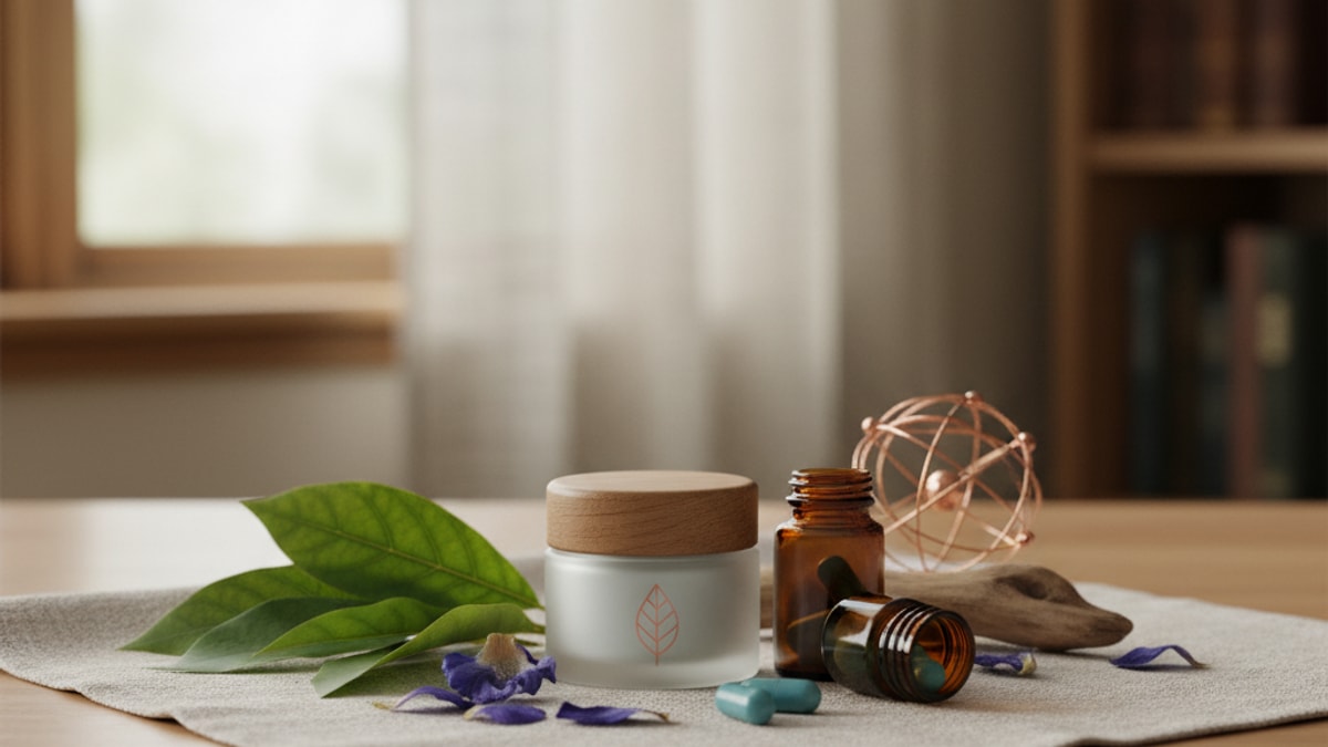 Blog Post: does GHK-Cu help anti-aging research - Professional illustration