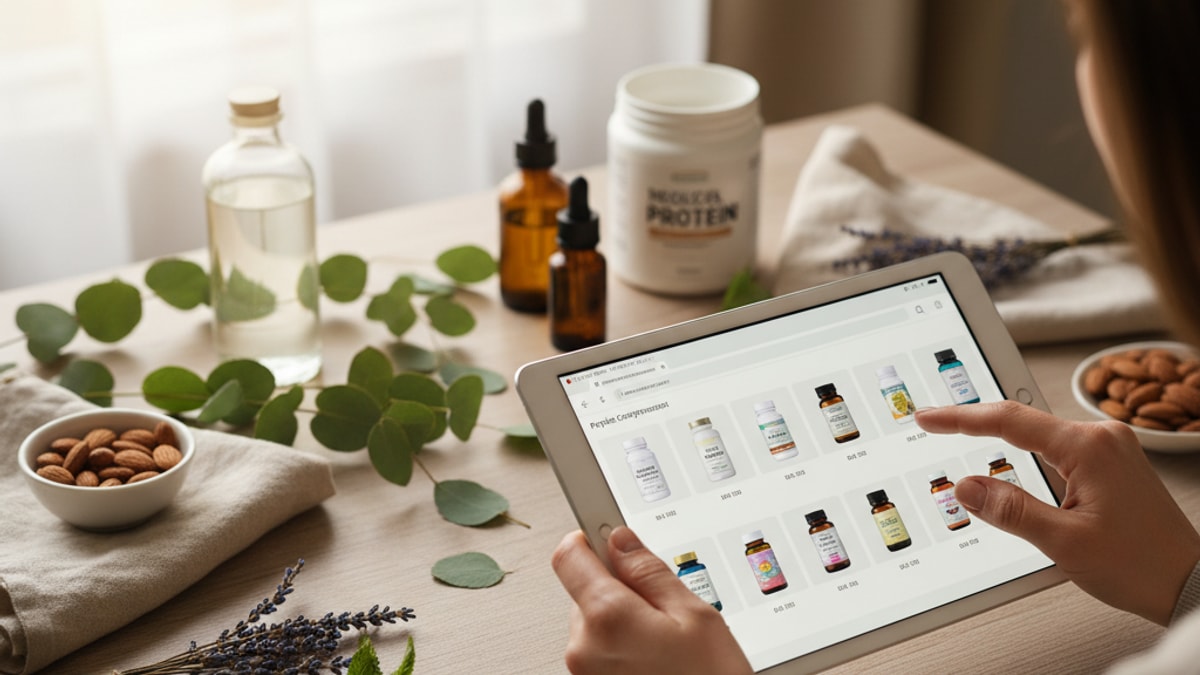 Blog Post: peptide budget guide - Professional illustration