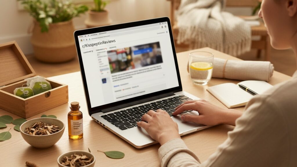 Blog Post: Kisspeptin reddit reviews community - Professional illustration