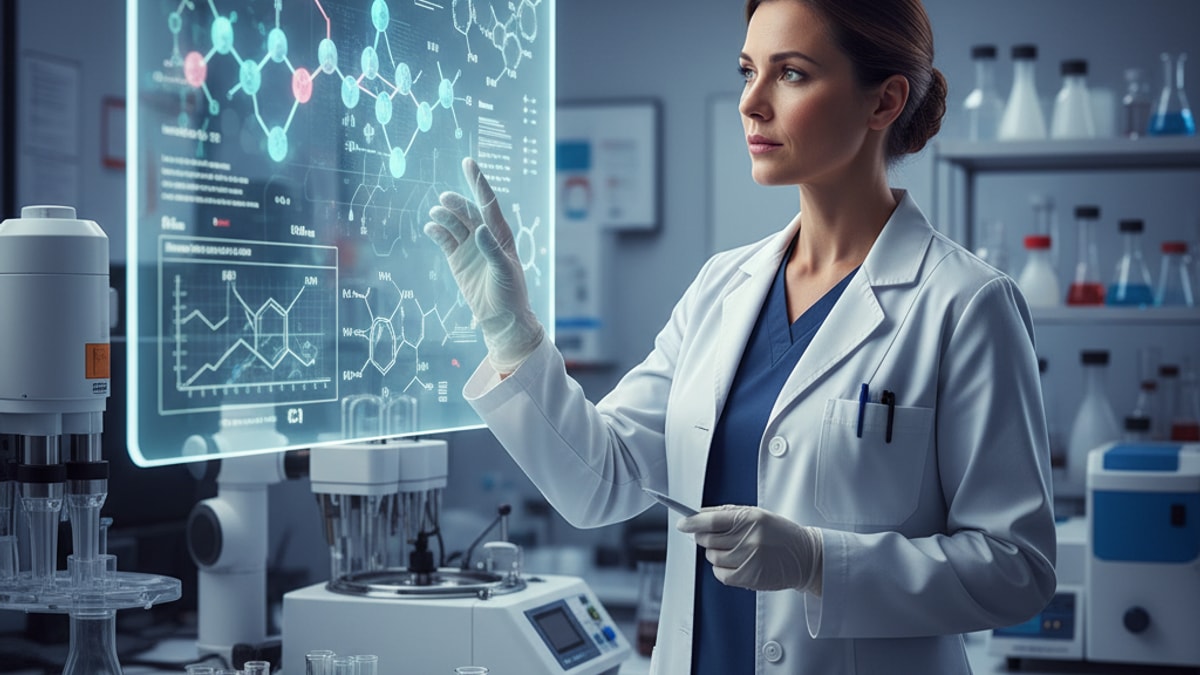 Blog Post: does Cagrilintide help amylin analog research - Professional illustration