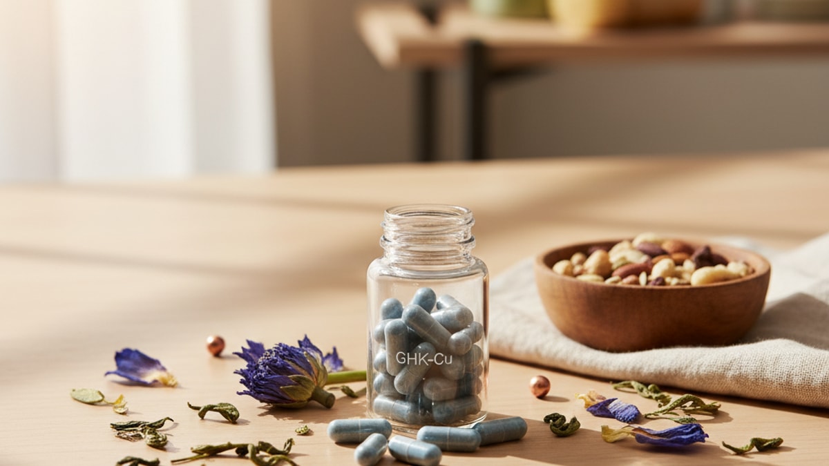 Blog Post: can you take GHK-Cu orally - Professional illustration