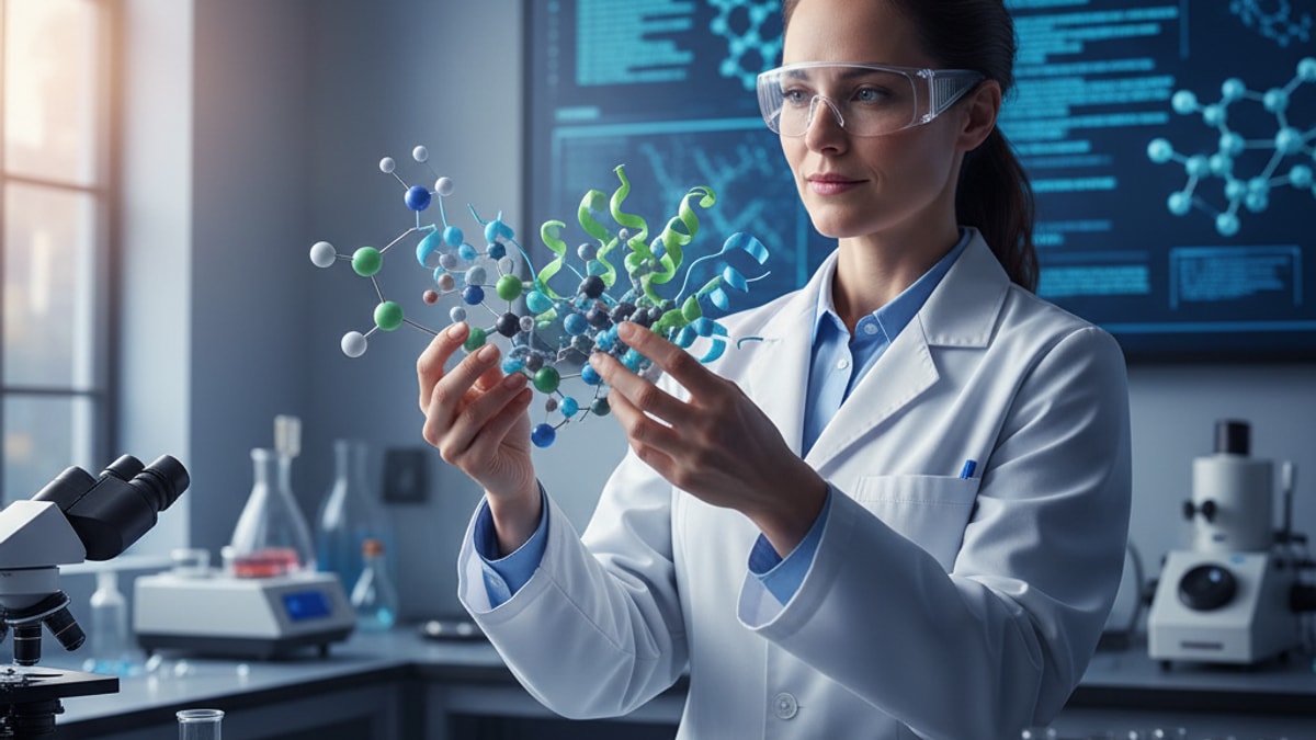 Blog Post: peptides for lyme disease support research - Professional illustration