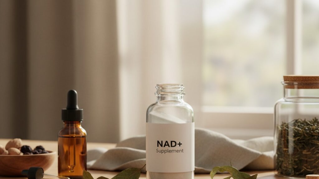Blog Post: NAD+ left out fridge ruined - Professional illustration