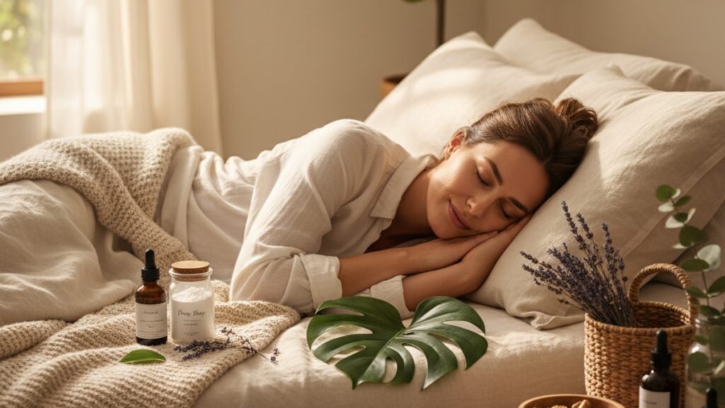 Blog Post: DSIP dosing how much take deep sleep - Professional illustration