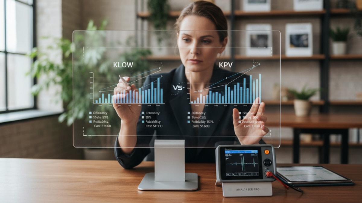Blog Post: difference between KLOW and KPV - Professional illustration