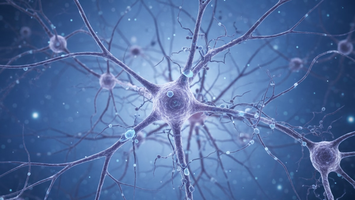 Blog Post: VIP neuroinflammation - Professional illustration