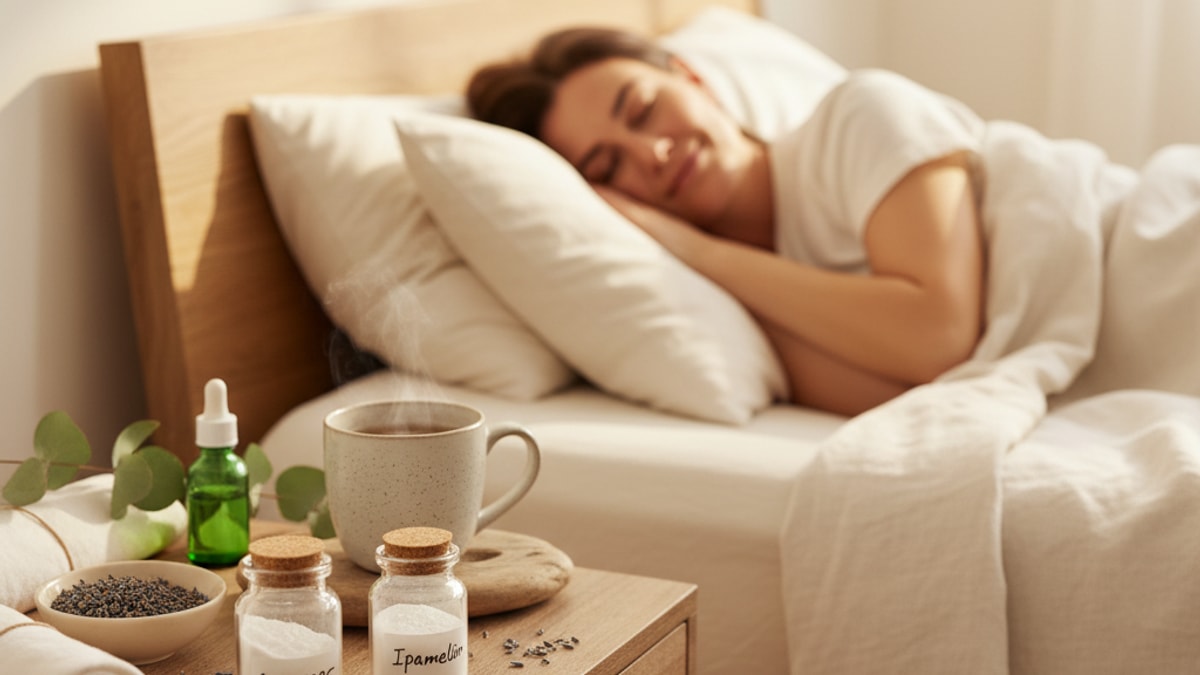 Blog Post: CJC-1295 no DAC & Ipamorelin sleep complete guide 2026 - Professional illustration