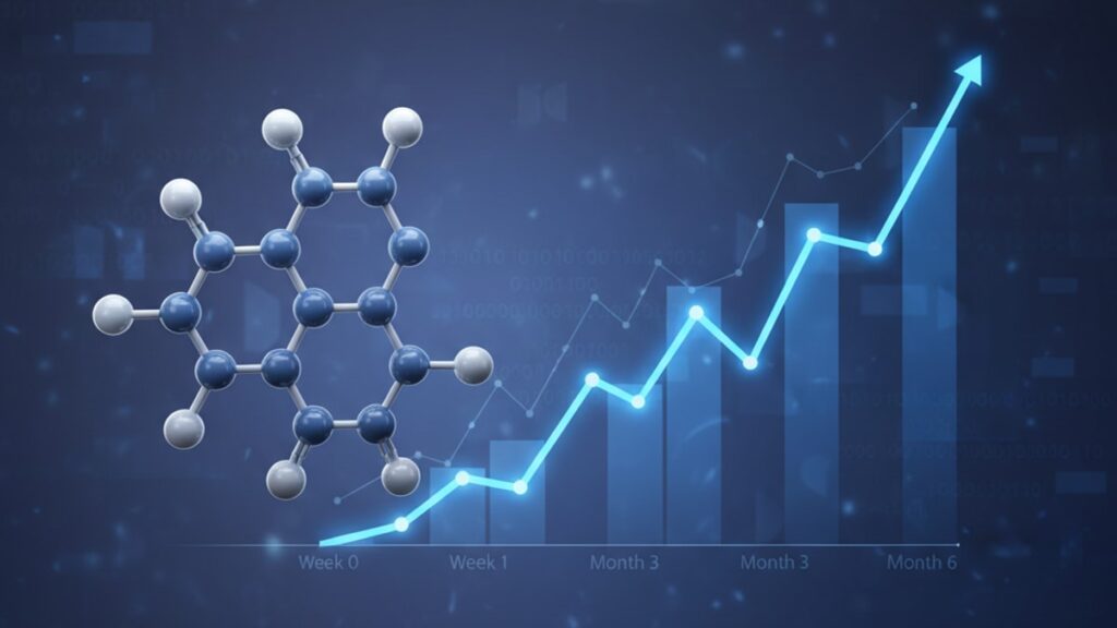 Blog Post: Retatrutide triple agonist results timeline expect - Professional illustration