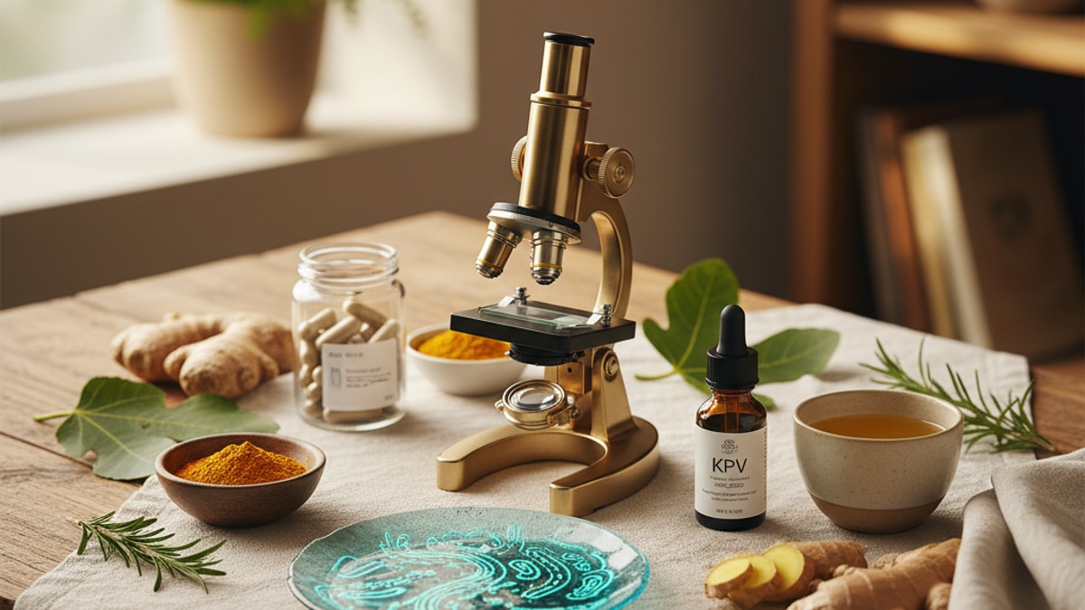 Blog Post: does KPV help IBD support research - Professional illustration