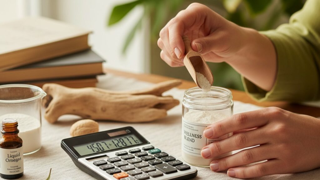 Blog Post: calculate Mazdutide dosage reconstitution math - Professional illustration