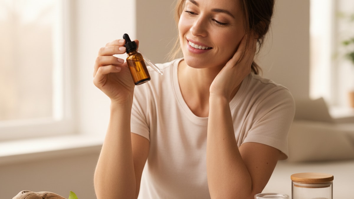 Blog Post: anti-aging peptides overview - Professional illustration