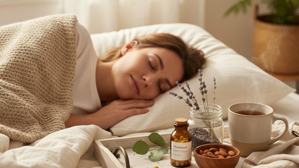 Blog Post: Melatonin dosage protocol guide - Professional illustration
