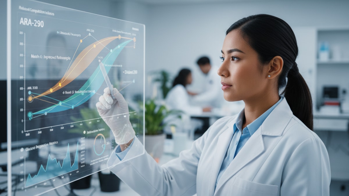 Blog Post: ARA-290 diabetes complications results timeline expect - Professional illustration