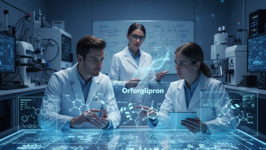 Blog Post: does Orforglipron help GLP-1 agonist research - Professional illustration