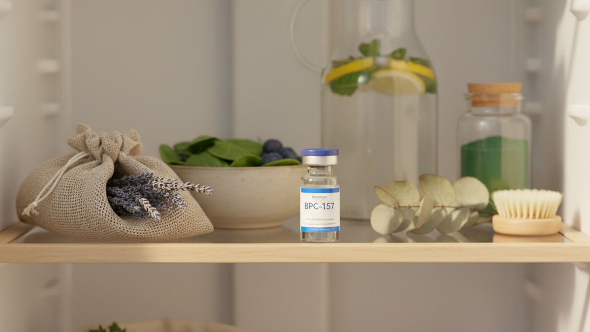 Blog Post: does BPC-157 need refrigeration storage - Professional illustration