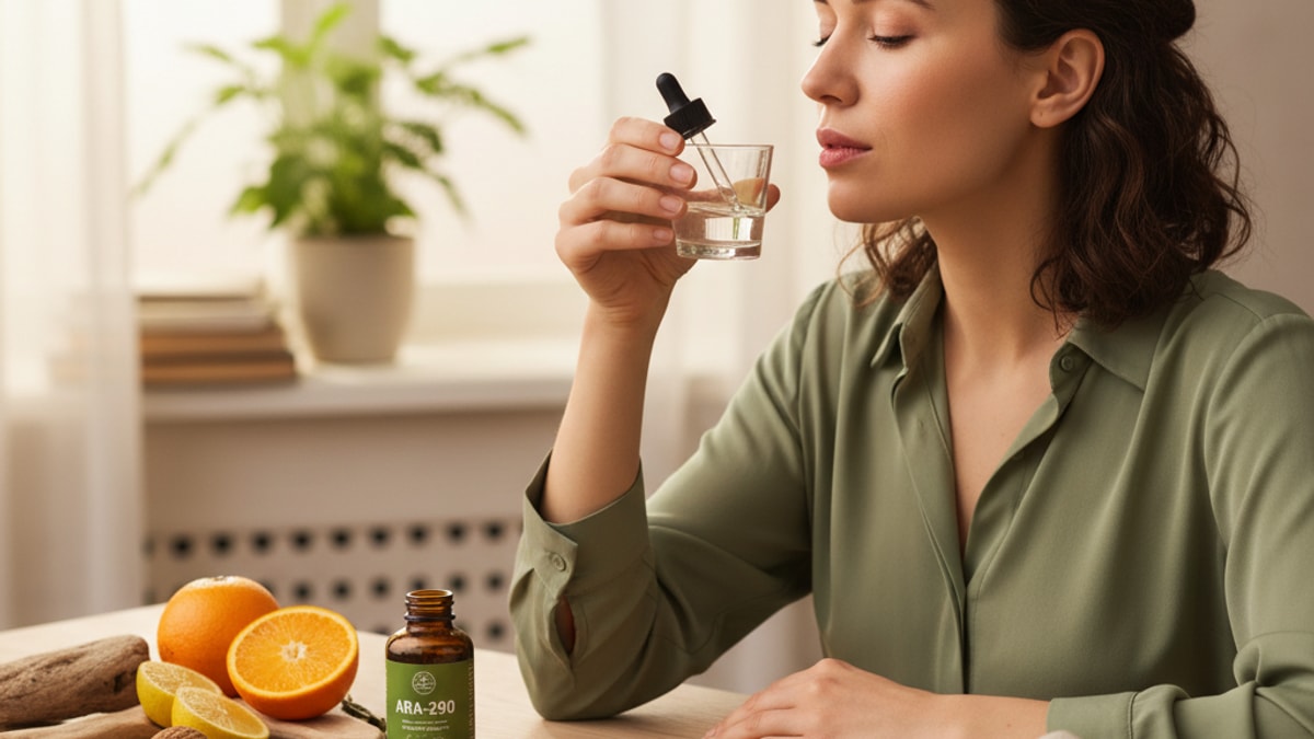 Blog Post: ARA-290 oral taste - Professional illustration