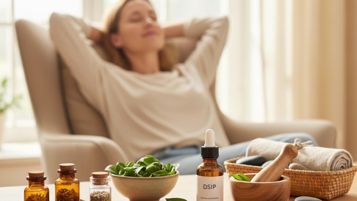 Blog Post: DSIP pain management results timeline expect - Professional illustration